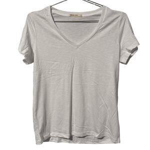 Women’s Marine Layer White V Neck Shirt Size Small